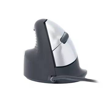 R-Go Tools ergonomische muis R-Go HE Break met pauzesoftware, groot (handmaat ≥ 185 mm), linkshandig, bedraad, zwart