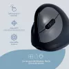 R-Go Tools ergonomische muis R-Go HE Break met pauzesoftware, medium (handmaat 165-185 mm), linkshandig, Bluetooth, zwart