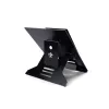 R-Go Tools laptopstandaard R-Go Riser Document, ergonomische, opvouwbare en verstelbare standaard met documenthouder, zwart