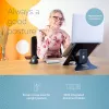 R-Go Tools laptopstandaard R-Go Riser Document, ergonomische, opvouwbare en verstelbare standaard met documenthouder, zwart