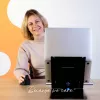 R-Go Tools tablet- en laptopstandaard R-Go Riser Duo, geschikt voor 10–22 inch scherm, zwart