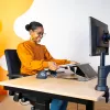 R-Go Tools Documenthouder R-Go Read2Write, geschikt voor lezen en schrijven, ergonomisch, met zachte schuim polssteun, eikenhout