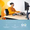 R-Go Tools Documenthouder R-Go Read2Write, geschikt voor lezen en schrijven, ergonomisch, met zachte schuim polssteun, eikenhout