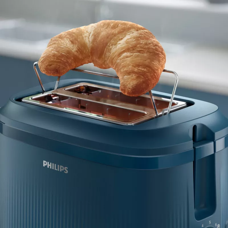 Philips 3000 serie HD2511/70 Toaster 8 2 sneetjes 830 W Blauw
