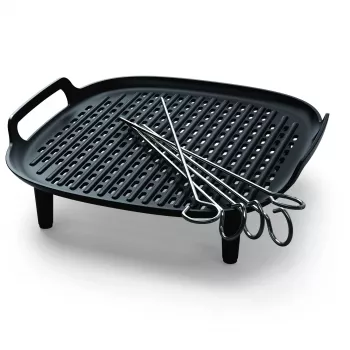 Grillplaat & spiesen Philips accessoire voor Airfryer 6,2 L