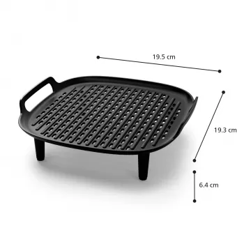 Grillplaat & spiesen Philips accessoire voor Airfryer 6,2 L