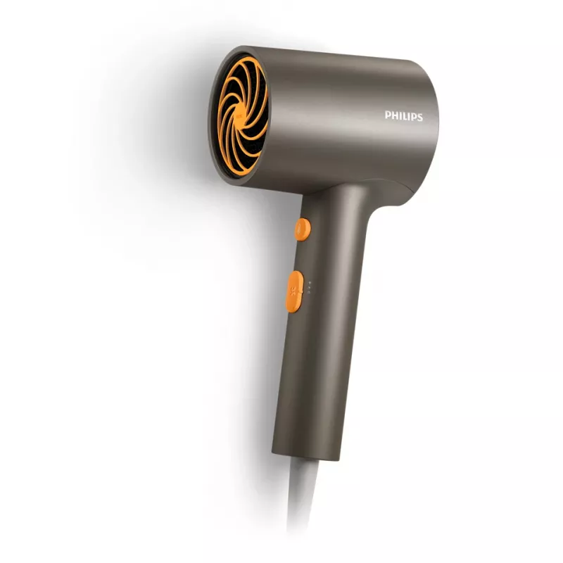 Haardroger Philips 3000 Serie BHD321/00 — 1600 W, 2 warmtestanden, 2 snelheden, Ionisch, 350 g, Grijs