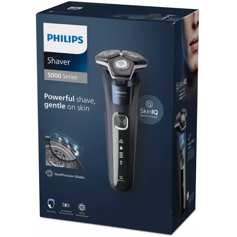 Philips scheerapparaat uit de Serie 5000 S5885/35 nat- en droogscheerapparaat
