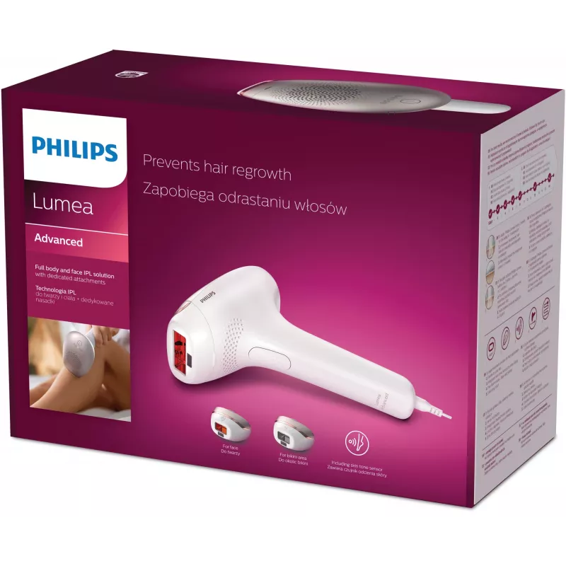 Philips Lumea Advanced SC1998/00 lichtontharing Intense Pulsed Light (IPL) ivoor