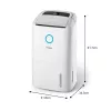 Philips 5000-serie DE5305/11 luchtontvochtiger 4 l 54 dB wit