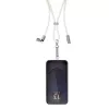 USB-kabel Intenso telefoonketting 1,65 m USB-C beige