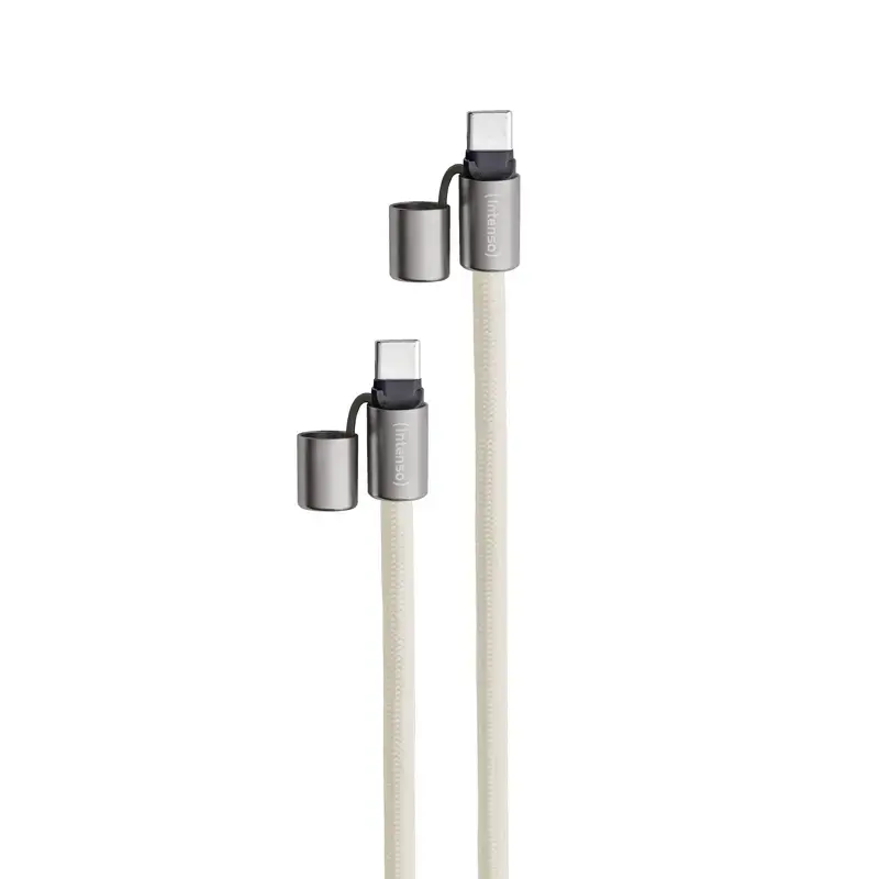 USB-kabel Intenso telefoonketting 1,65 m USB-C beige