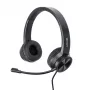 Lindy 20439 USB-C-kantoorheadset met USB-A-naar-USB-C-adapter