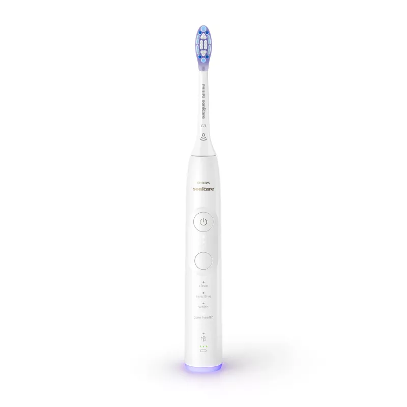 Philips Series 7100 HX7420/01 sonische tandenborstel — 62.000 bewegingen/min., 4 modi, druksensor, Bluetooth, oplaadbaar (wit)