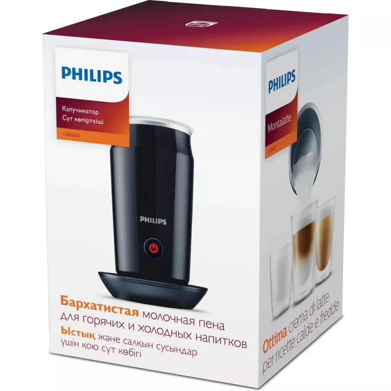 Automatische melkopschuimer Philips CA6500/63 zwart 0,12 L 500 W