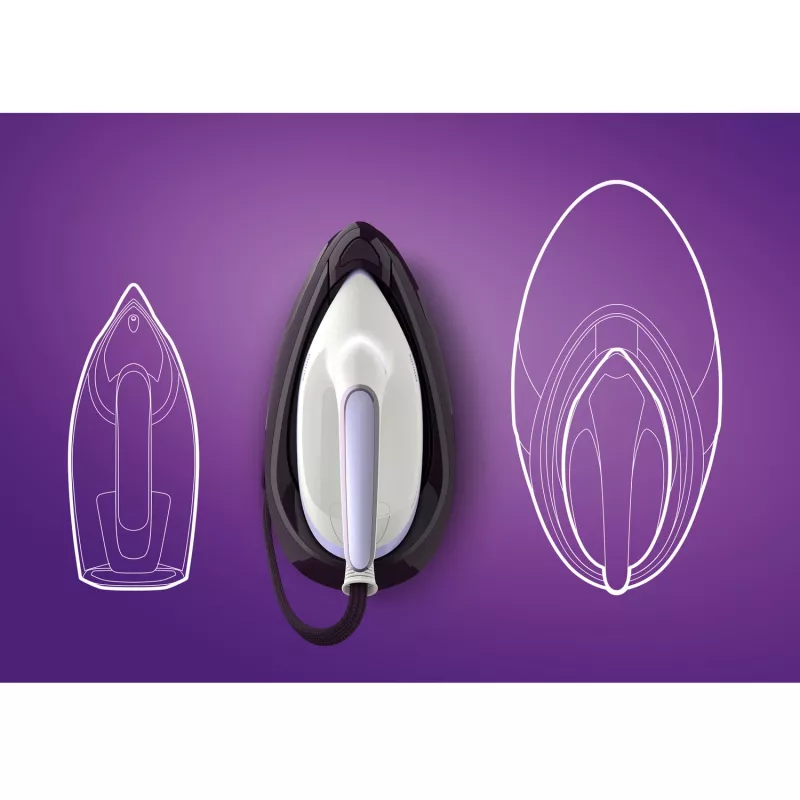 Stoomstrijkstation Philips PSG6024/30 — 2400 W, 500 g/min stoomstoot, 1,8 L tank, SteamGlide Plus-strijkzool