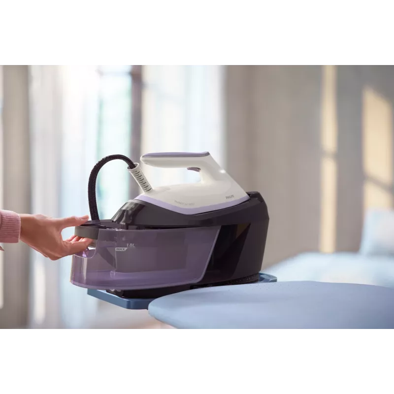 Stoomstrijkstation Philips PSG6024/30 — 2400 W, 500 g/min stoomstoot, 1,8 L tank, SteamGlide Plus-strijkzool