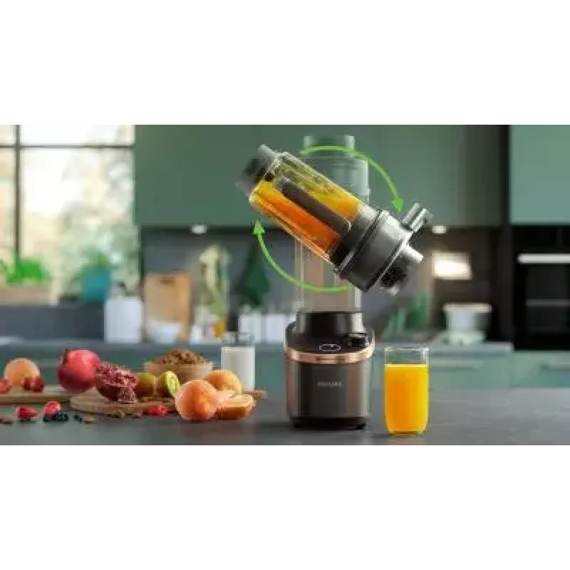 Keukenmixer Philips Flip&Juice™ HR3770/10 zwart koper