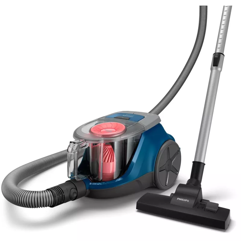 Vloerstofzuiger Philips 2000 series XB2123/09 — 850 W, 1,3 L cycloon, voor tapijt en harde vloer