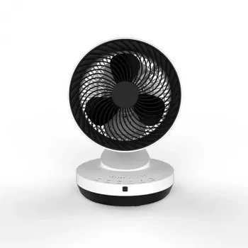 Huishoudelijke ventilator met bladen Stylies Gemma zwart wit 2000W tafel