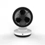 Huishoudelijke ventilator met bladen Stylies Gemma zwart wit 2000W tafel