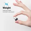 USB-adapter Vention CDWB0 USB 2.0 stekker naar USB-C bus zwart PVC