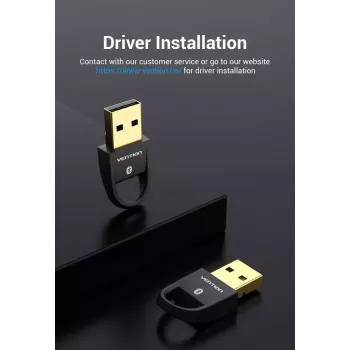 USB Bluetooth 5.0 adapter Vention CDSW0 bedrade connectiviteit