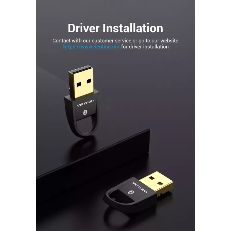 USB Bluetooth 5.0 adapter Vention CDSW0 bedrade connectiviteit