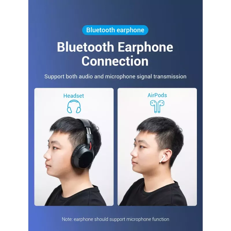 USB Bluetooth 5.0 adapter Vention CDSW0 bedrade connectiviteit