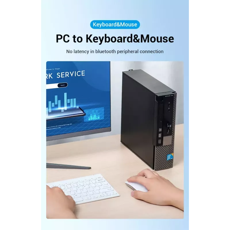 USB Bluetooth 5.0 adapter Vention CDSW0 bedrade connectiviteit