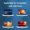 USB 2.0 hub Vention 3-poorts met 100M Ethernet adapter, USB 2.0 host, 4 poorten, zwart