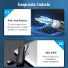 USB 2.0 hub Vention 3-poorts met 100M Ethernet adapter, USB 2.0 host, 4 poorten, zwart