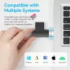 Vention CLGB0 2-in-1-kaartlezer, USB 3.0 A, SD + TF, dubbele stationsletter, zwart