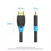 HDMI-kabel Vention 1M zwart 18 Gbit/s 2.0