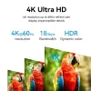 HDMI-kabel Vention 1M zwart 18 Gbit/s 2.0