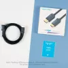 Vention DP-naar-HDMI-kabel 1,5 m zwart DisplayPort HDMI 1,5 m