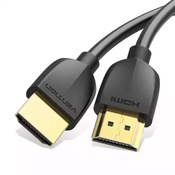 Vention draagbare HDMI-kabel 1M zwart 2.0 18 Gbit/s