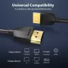 Vention draagbare HDMI-kabel 3M zwart HDMI 2.0 18 Gbit/s