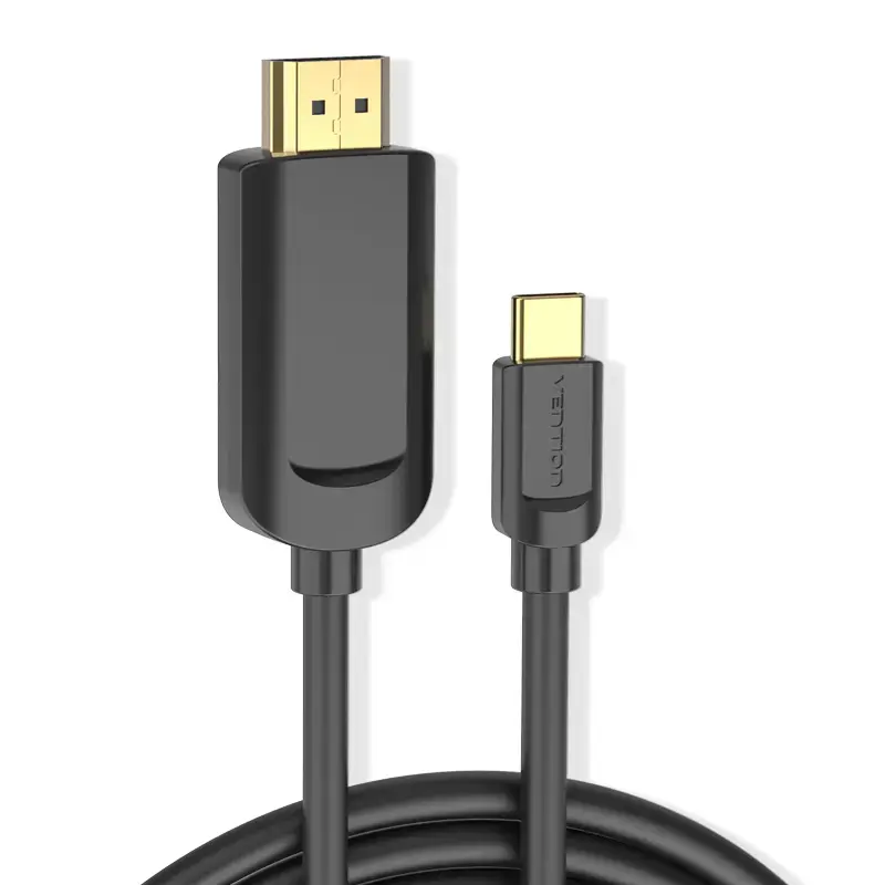 Vention Type-C-naar-HDMI-kabel 2 m zwart USB Type-C HDMI