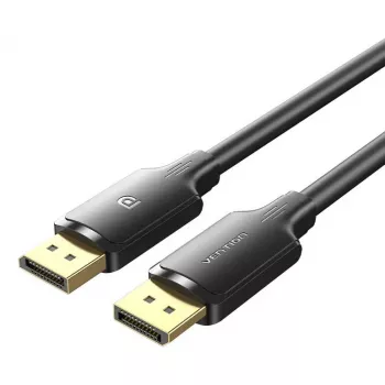 DisplayPort-kabel Vention HAKBI — DisplayPort naar DisplayPort, 3 m, zwart