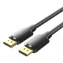 DisplayPort-kabel Vention HAKBI — DisplayPort naar DisplayPort, 3 m, zwart