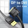 Vention HAFBH DisplayPort-naar-DVI-kabel, 2 m