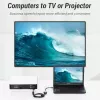 Vention platte HDMI-naar-VGA-converter 0,15 m zwart VGA D-Sub HDMI type A