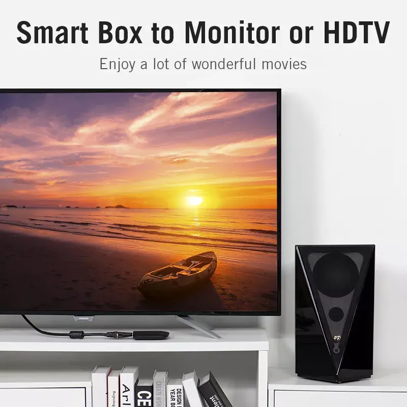 Vention AIDB0 HDMI-naar-VGA-converter, 3,5 mm audioaansluiting