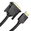Vention HDMI-naar-DVI-kabel 1M zwart HDMI type A DVI-D