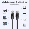 Vention Cat.6 UTP-patchkabel 0,5 m zwart RJ-45 1000 Mbit/s