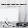 VGA naar HDMI-converter Vention 0,15 m zwart VGA HDMI micro-USB audio