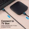 Vention COJBH USB 2.0-kabel, USB-A male naar USB-A male, 2 m, 2 A, zwart