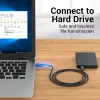 Vention COJBH USB 2.0-kabel, USB-A male naar USB-A male, 2 m, 2 A, zwart