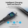 Vention USB 2.0 A male naar C male 3A-kabel 0.5M zwart